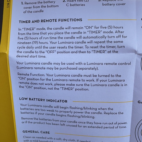 Luminara 3 Piece Real Flame Effect Candles - Picture 6 of 9